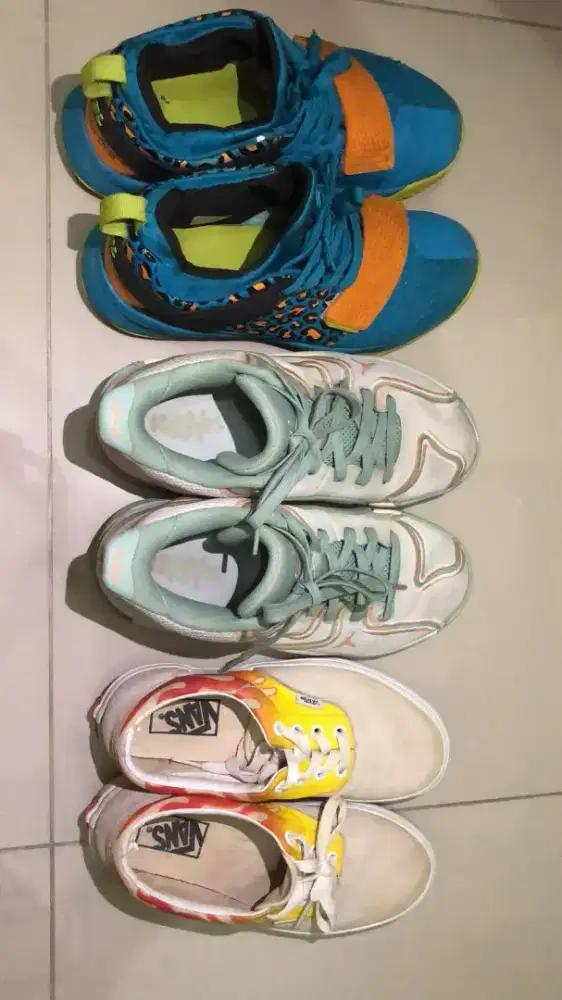 Sepatu Basket Air Jordan Jayson Tatum, Ardilles ADG, Vans Fire