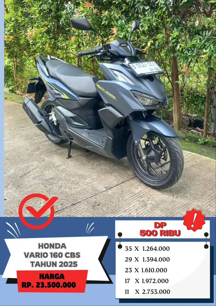 Honda Vario 160 CBS Tahun 2025