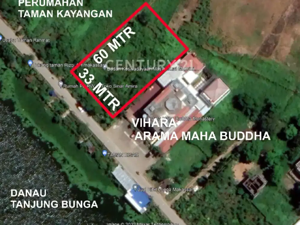 Tanah Multiguna Pas Depan Danau Tanjung Bunga