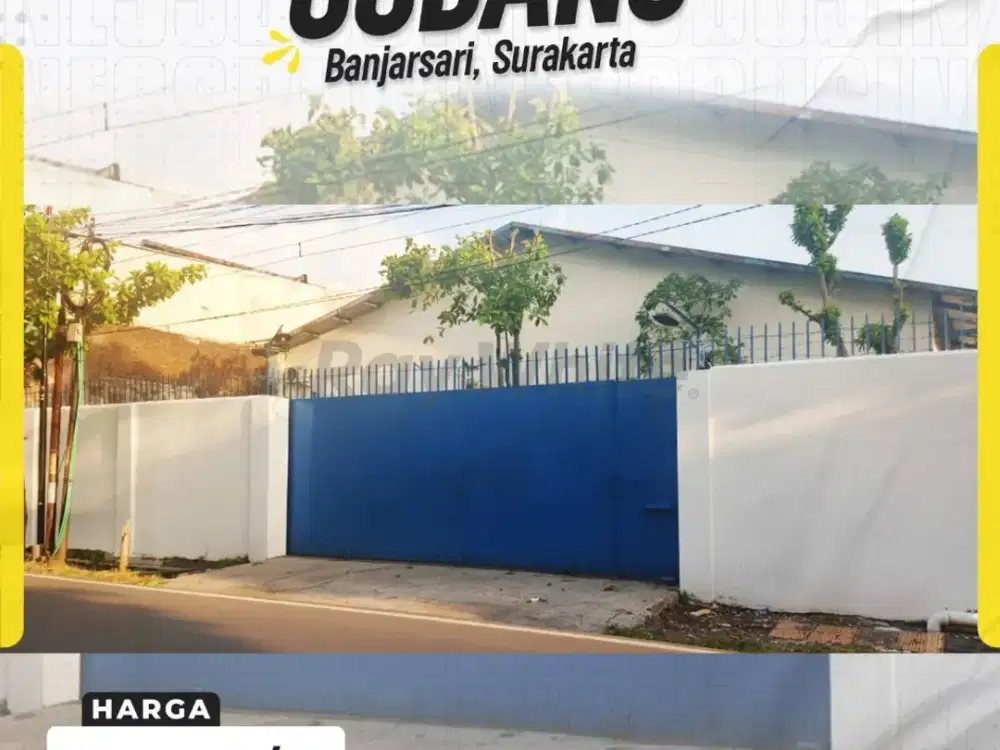 Di Sewakan Gudang Di Banjarsari, Surakarta
