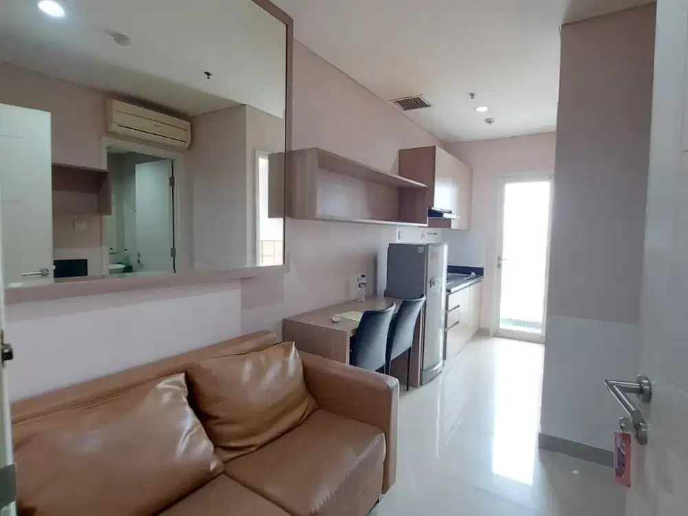 1BR Furnished Apartemen Madison Park - Mall Central Park