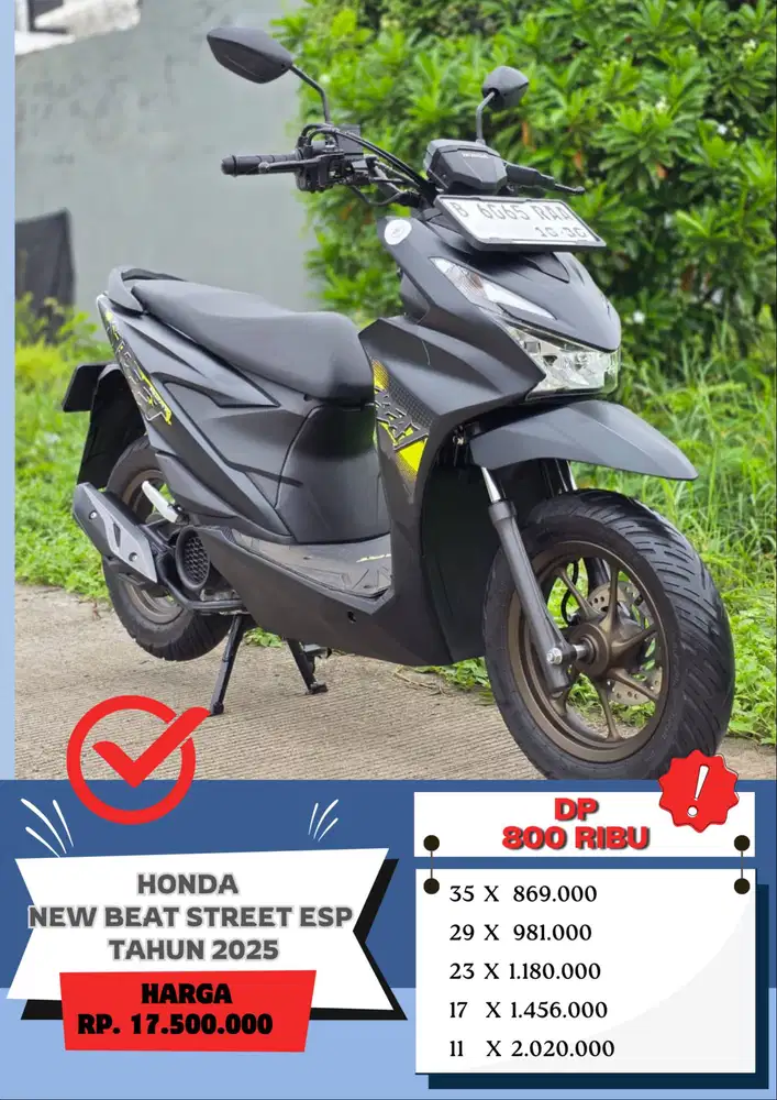 Honda New Beat Street ESP Tahun 2025