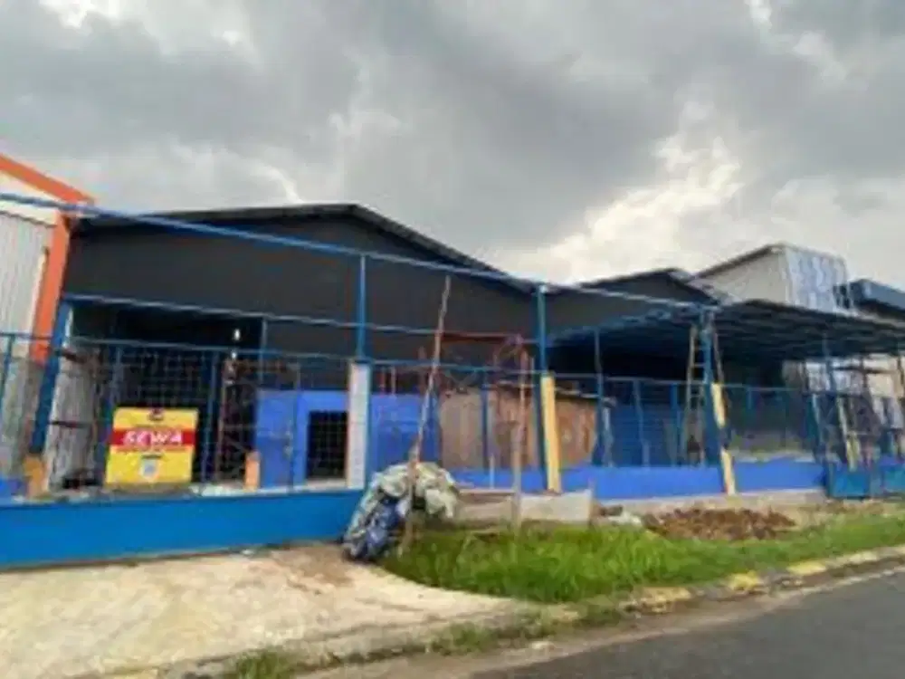 Gudang Luas Tanah 465M2, Siap Pakai, di Kawasan Industri, Hanya 1Km Dari Pintu Tol Cikarang Pusat, Greenland Deltamas Cikarang