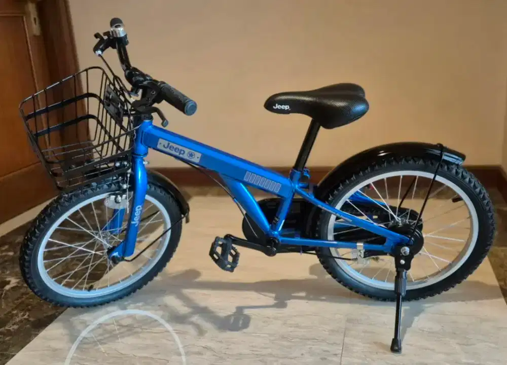 Sepeda anak jeep kids bike 18 inch london taxi