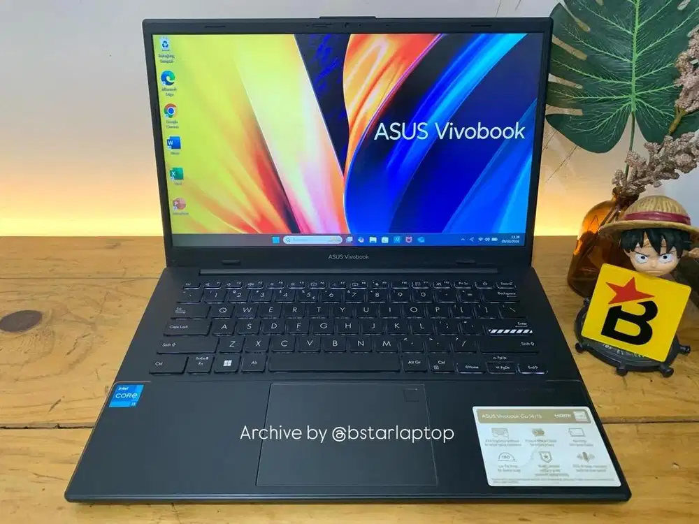 Laptop Asus Vivobook Go 14 Intep Core i3-N305 RAM 8 / 512  Garansi On
