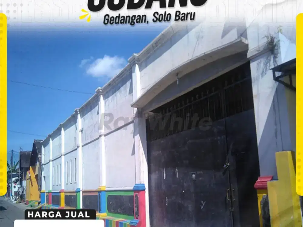 Di Jual Gudang Di Gedangan, Grogol, Sukoharjo