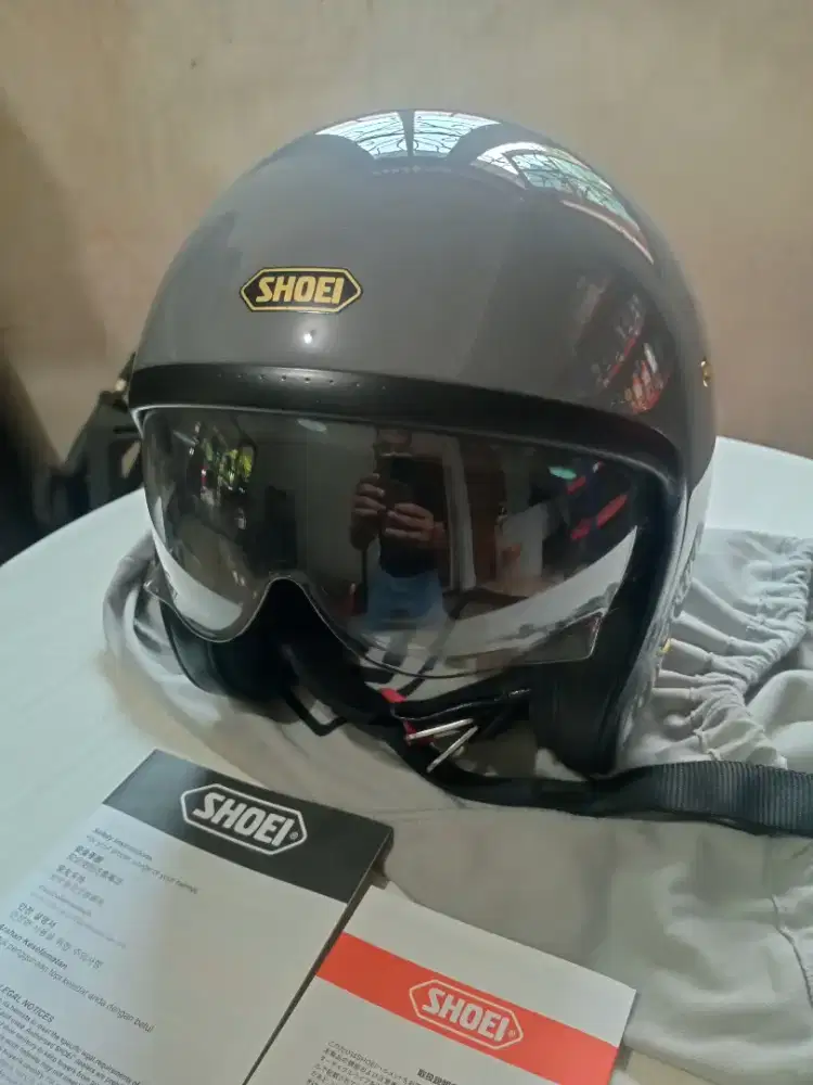 Helm Premium Shoei JO J.O Grey