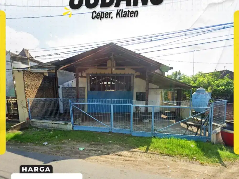 Di Jual Gudang Di Ceper, Klaten