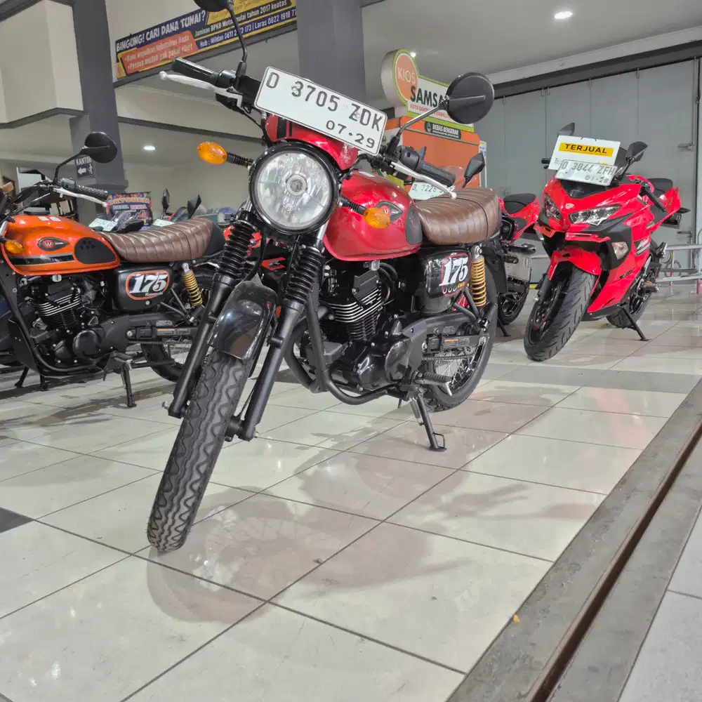 Kawasaki W175 SE Cafe 2019, Wildan Sanjaya Motor Bandung