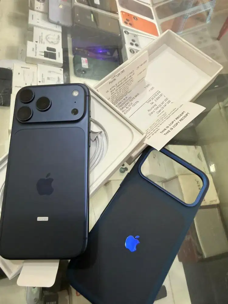 Ip 17 pm 256 new blue garansi resmi