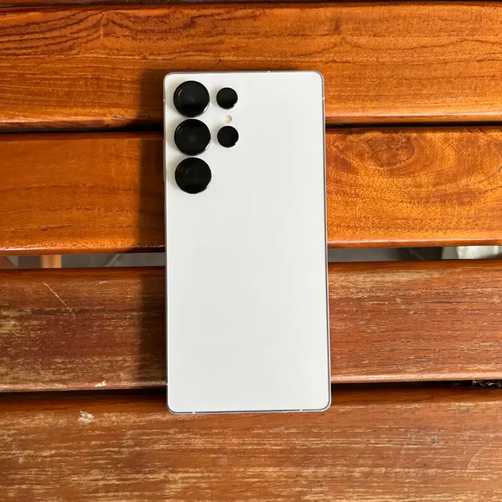 Samsung S25 Ultra White Titanium Resmi Panjang Like New