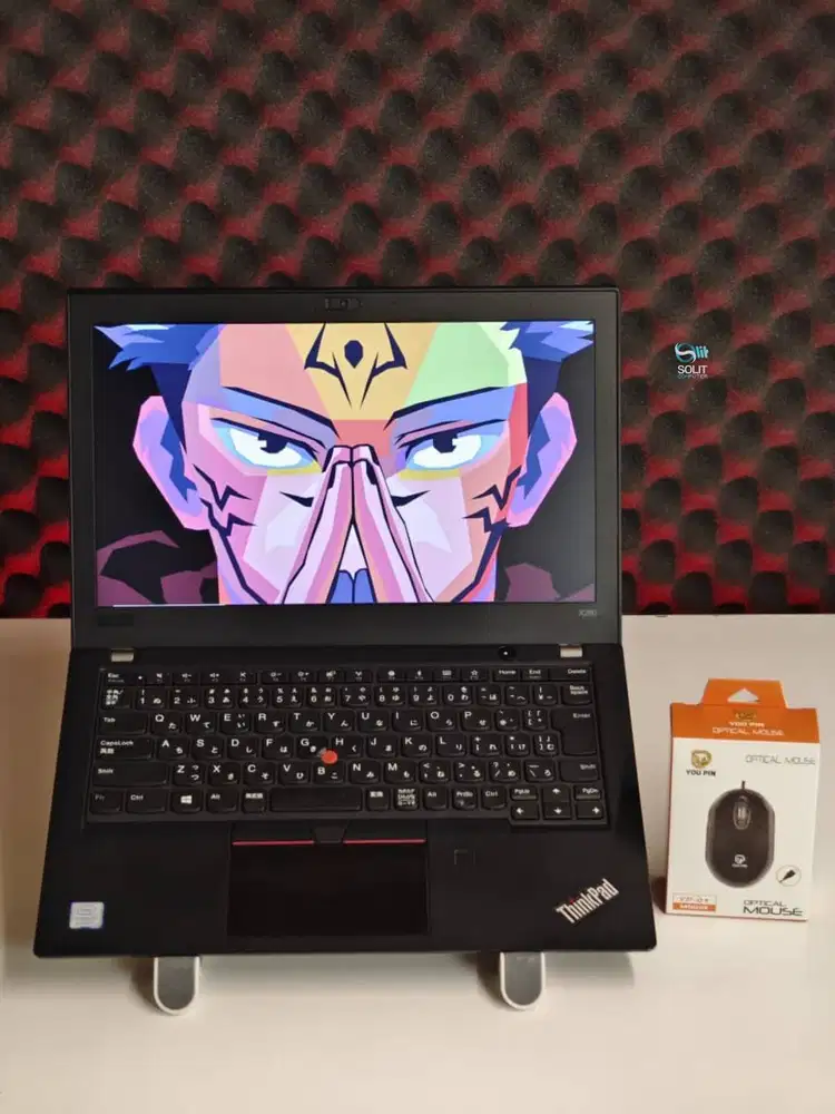Lenovo ThinkPad X280 i7 Gen 8 Laptop Tipis Bonus Mouse Siap Pakai
