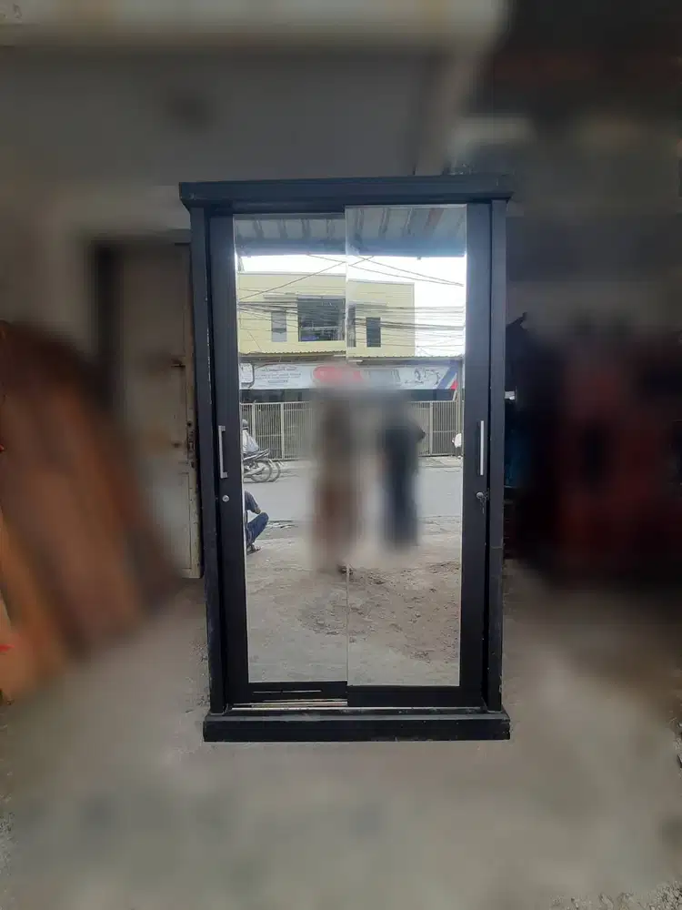 Lemari Pakaian 2 Pt sleding (115x56 t210cm)