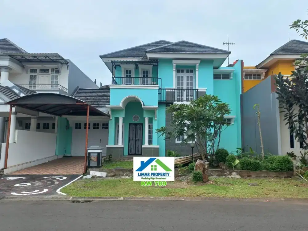 Disewakan Rumah Luas Baru Renovasi di Cluster Idaman Kota Wisata Cibubur