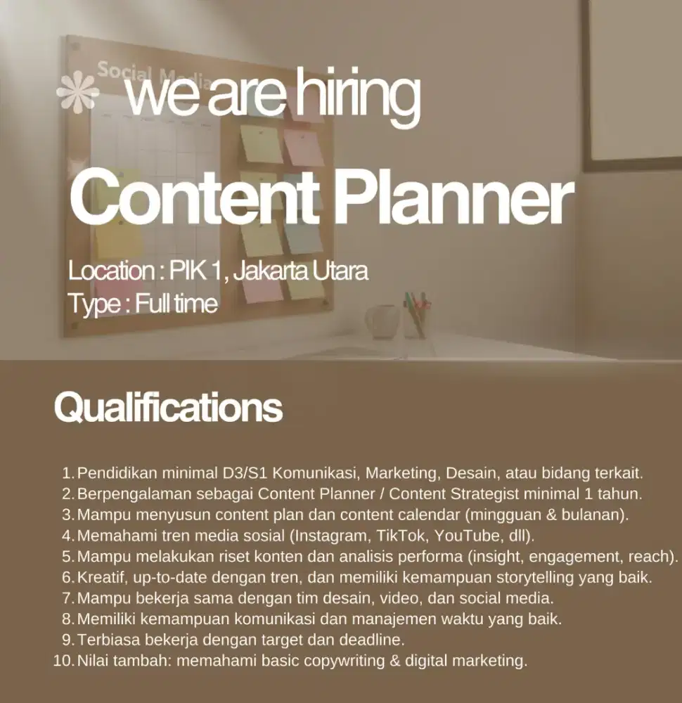 Loker Content Planner