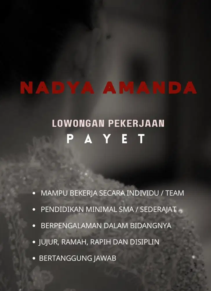 LOWONGAN PAYET BUTIK