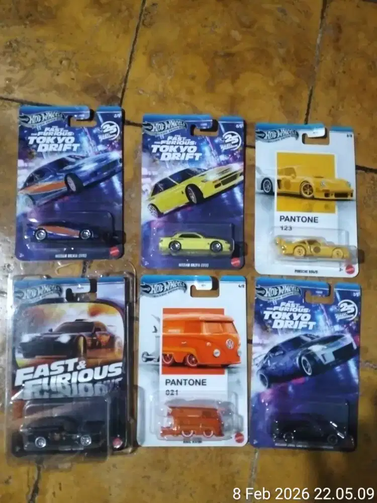 Hot wheels series tokyo drift dan pantone