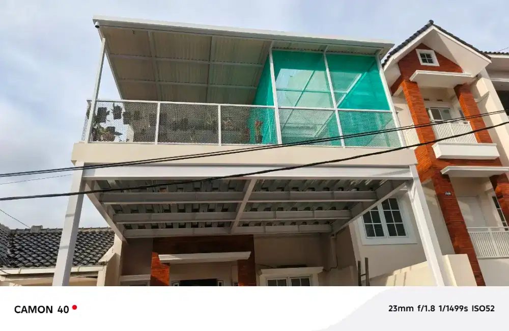 Kanopi dak plat minimalis