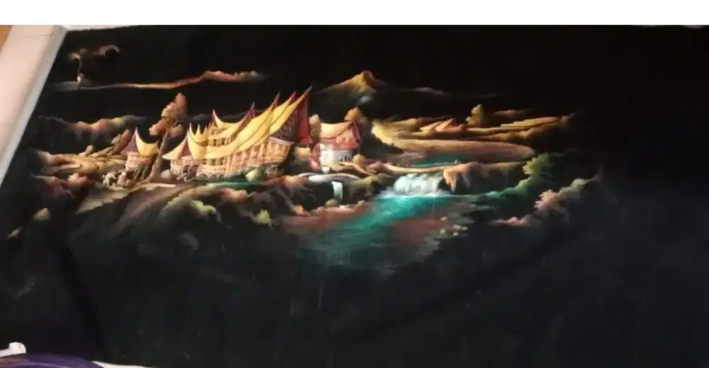 Lukisan tanpa bingkai