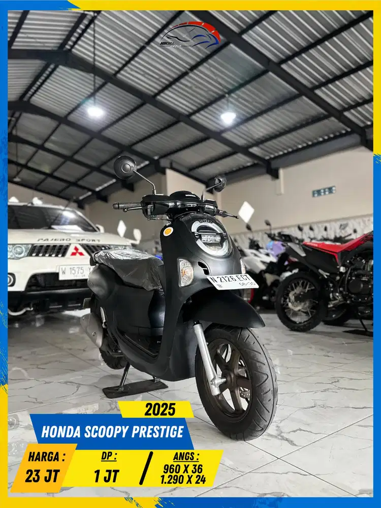 HONDA SCOOPY PRESTIGE 2025 LIKE NEW MASZEHH HIKMAH MOTOR KEPUH