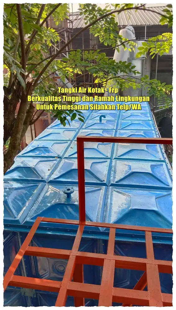 Tangki Panel,Tangki Air Fiberglass,Roof Tank,Tangki Air Kotak,Toren Ai