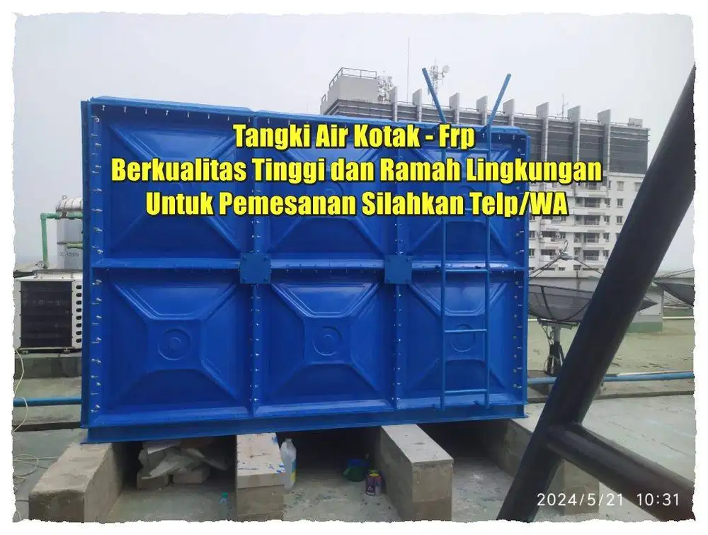 TANGKI AIR - GROUND TANK - TANGKI PANEL FRP !!!