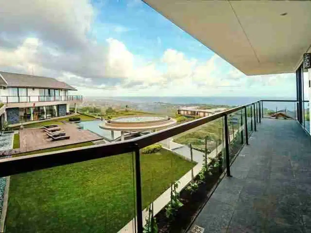 Di jual villa luxury ocean view uluwatu mewah sangat bagus untuk komersil