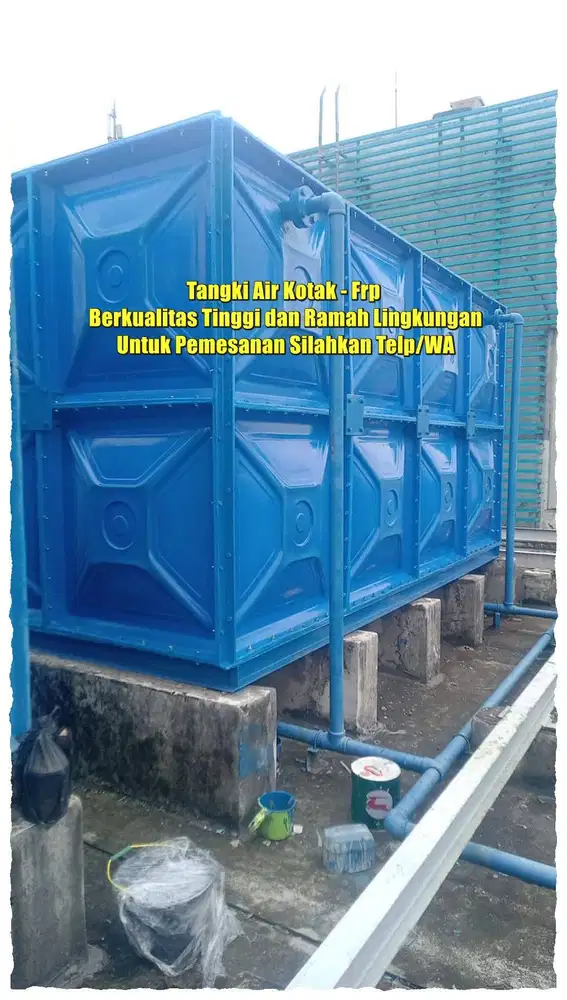 Tangki Panel,Tangki Air Fiberglass,Roof Tank,Tangki Air Kotak,Toren Ai