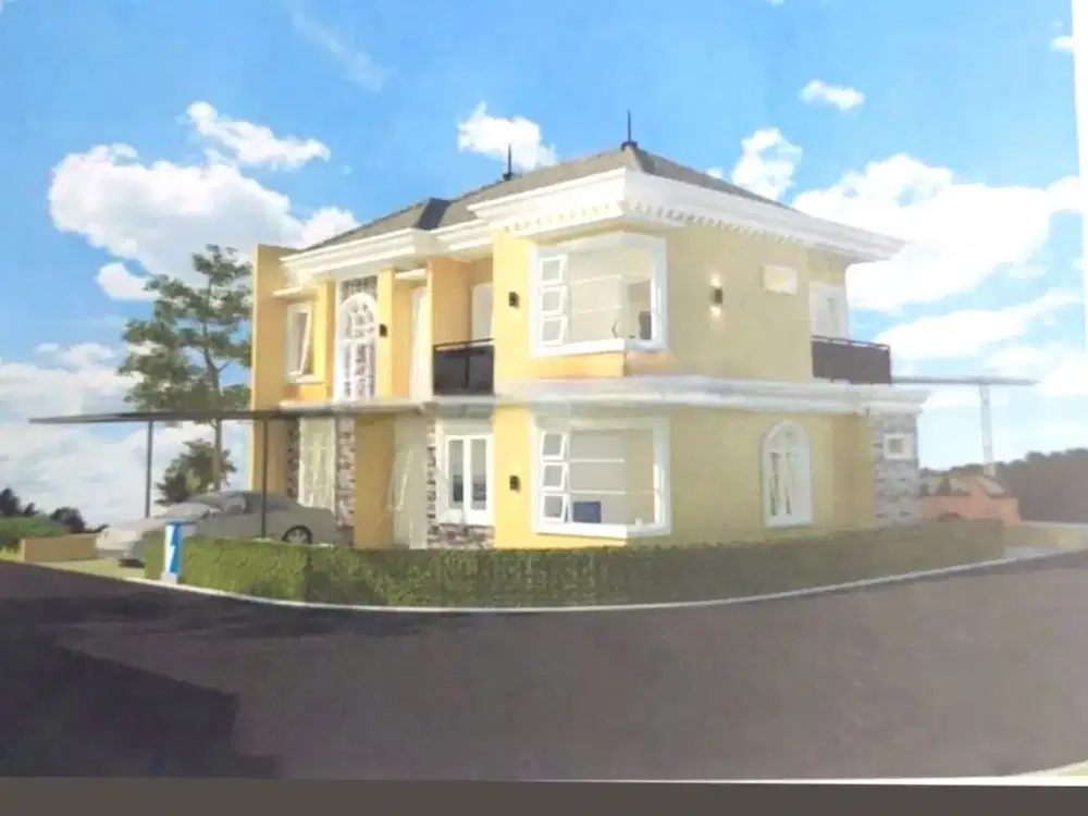 Rumah hoek 2lt 14x17 237m Type 5KT Cluster La seine JGC Jakarta Garden City Cakung