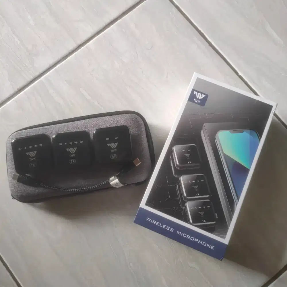 MIC WIRELESS TNW TW-N9 FULLSET SIAP PAKAI KONDISI BAGUS