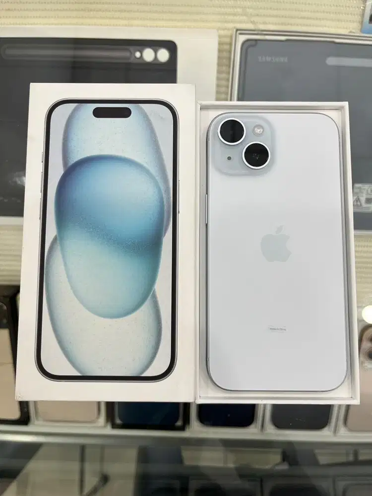 Iphone 15 128gb ex ibox terima tukar tambah