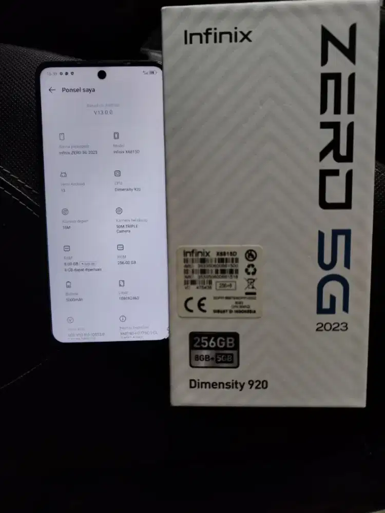 Infinix Zero 5G 8+8/256 resmi mlus lngkp ORI no minus BS Tker tmbah