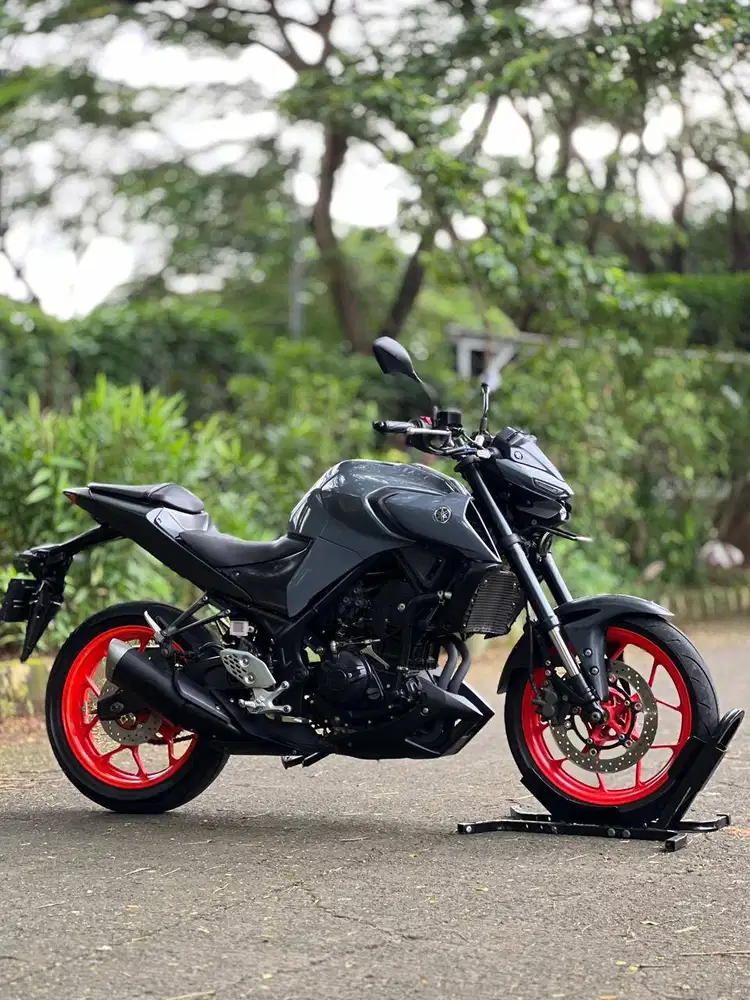 YAMAHA NEW MT25 2021 GREY KM LOW PAJAK PANJANG NO MINUS