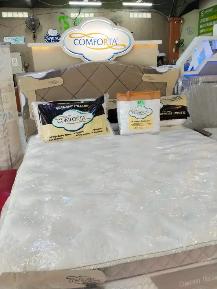 Spring Bed COMFORTA 180cm x 200cm