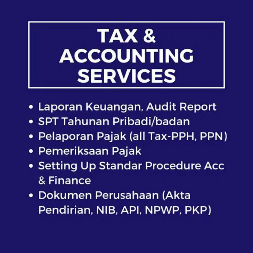 JASA ACCOUNTING & TAX