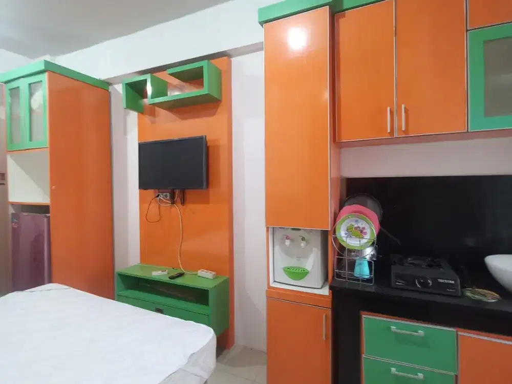 DIJUAL apartemen studio room grand emerald furnish SHM