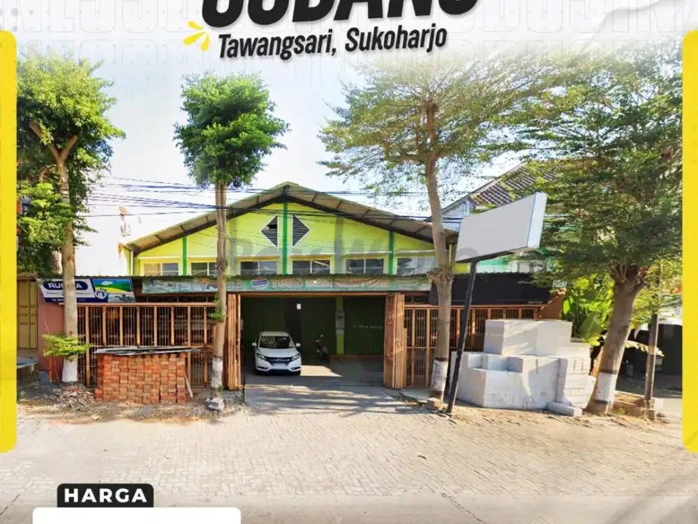 Di Jual Gudang Di Tawangsari, Sukoharjo