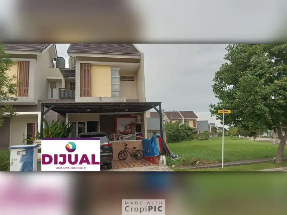 Rumah Mewah Siap Huni Hook di Harapan Indah – Depan Taman, Bebas Banjir!