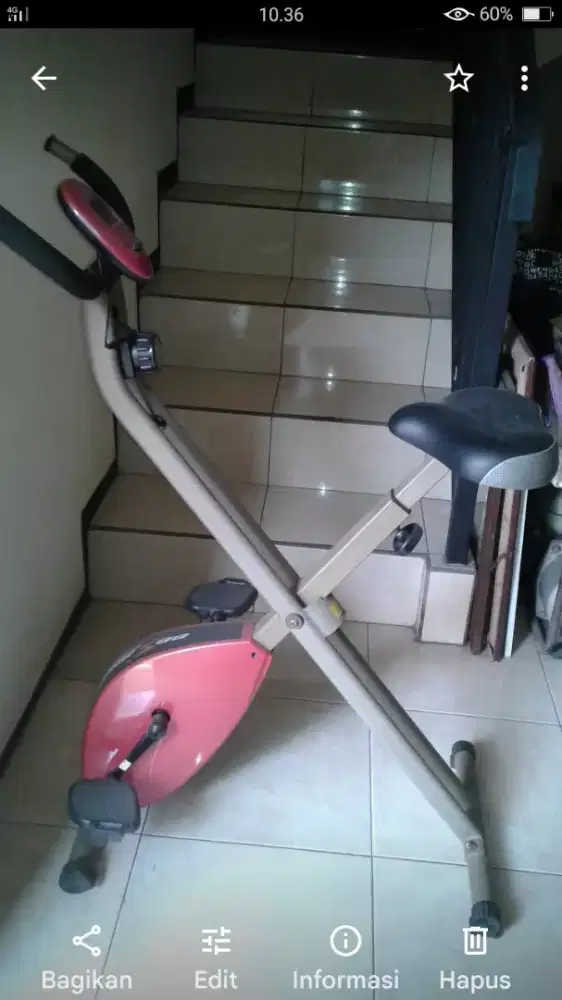 Sepeda statis untuk fitness BBS