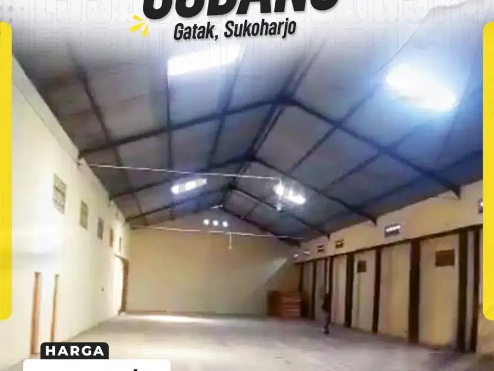 Di Sewakan Gudang Di Gatak, Sukoharjo
