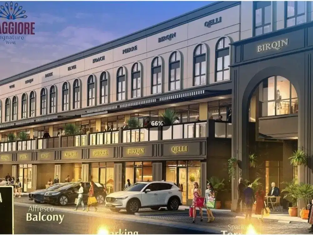 Ruko Pertama 3Man di Lokasi Paling Ramai Gading Serpong Premium Maggiore Signature West