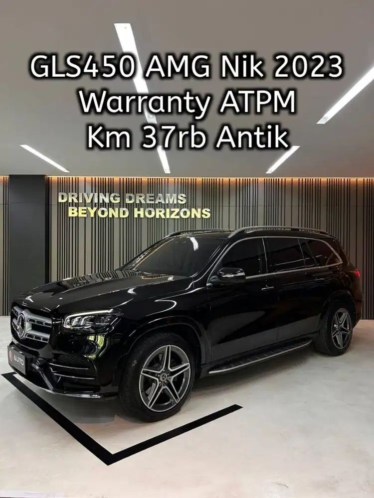 Mercedes Benz GLS 450 GLS450 AMG 2023 Hitam Mercy Km37rb D9RP