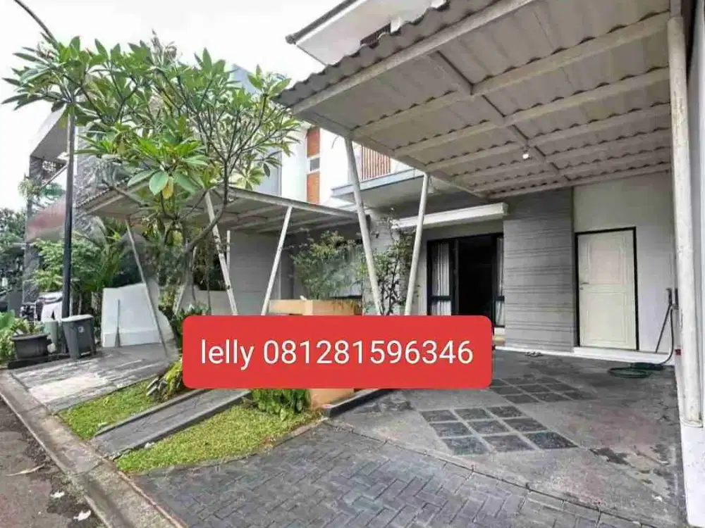 Rumah Lt200 Hadap Taman Siap Huni Strategis Kota Wisata