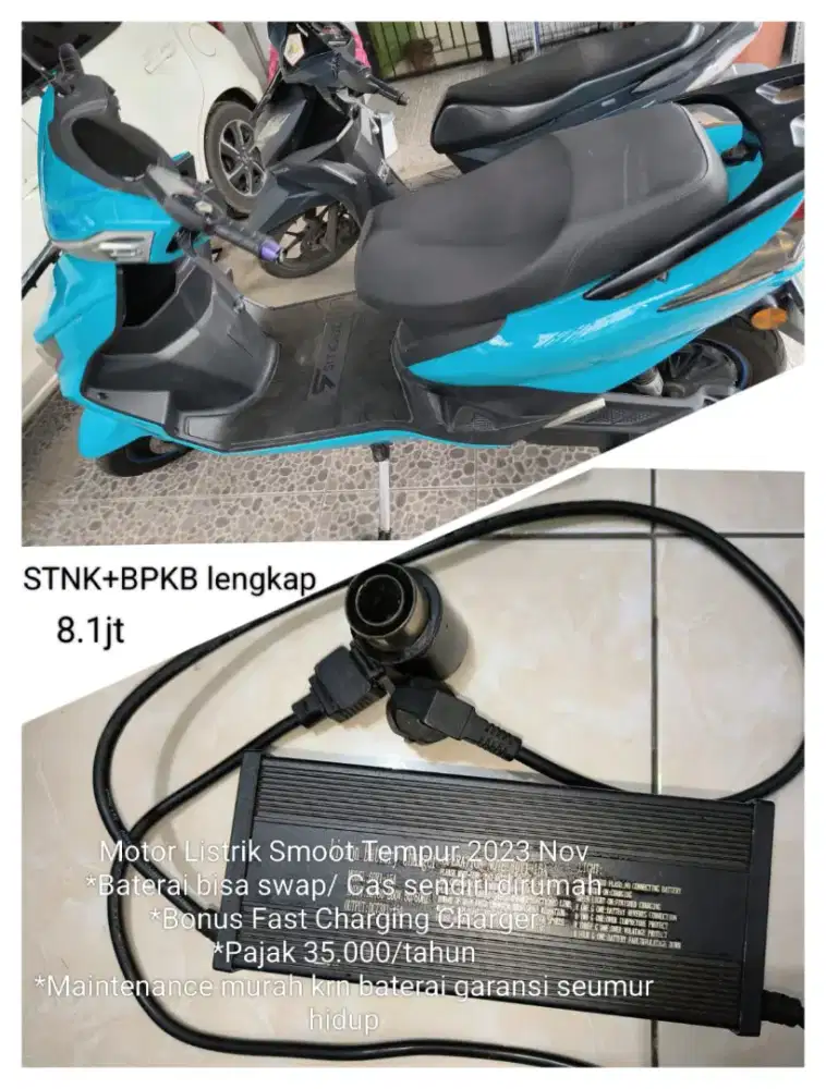 Motor Listrik Smoot Tempur 2023