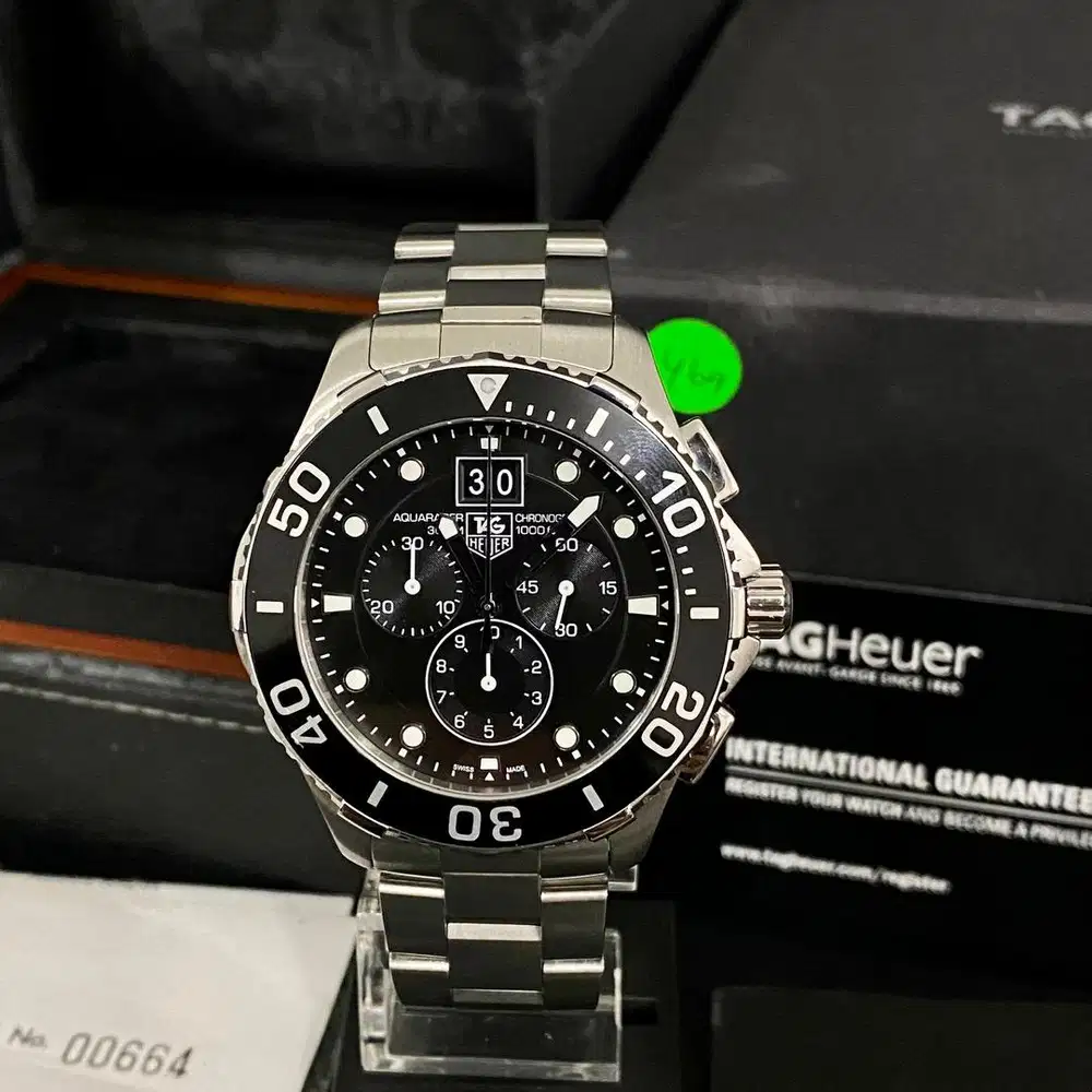 TAG Heuer Aquaracer 300M CAN1010 43mm Quartz Chronograph