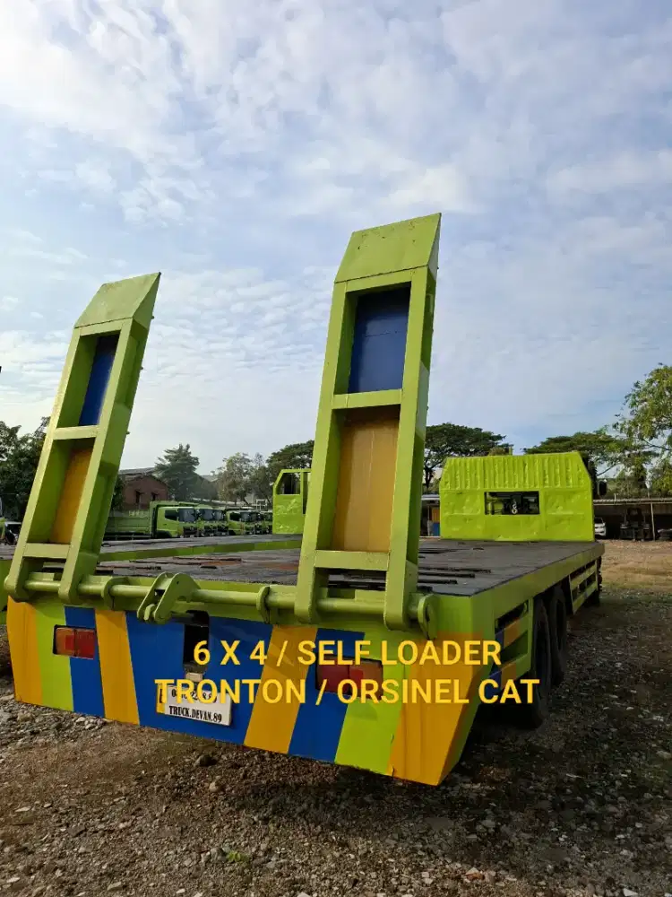 HINO LOHAN FM260JW ASLI LONG SELF LOADER 6X4 TRONTON ISTIMEWA SEKALI