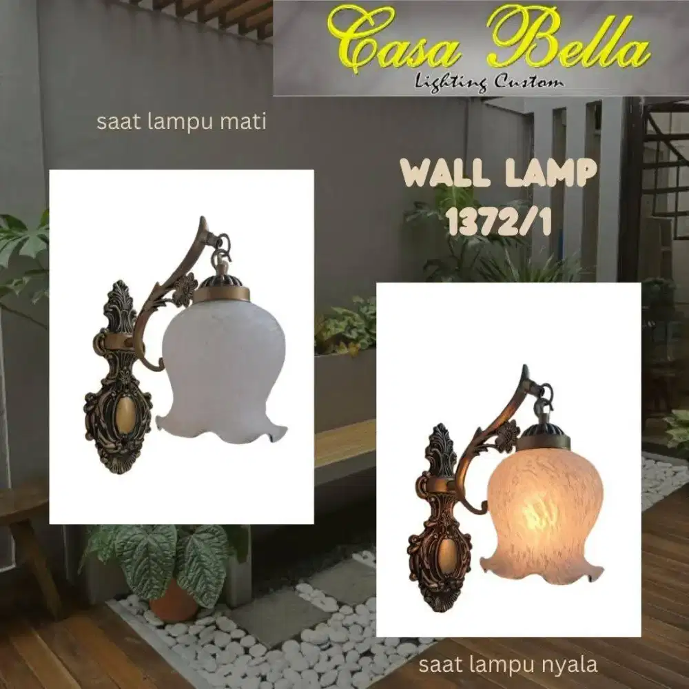 Lampu dinding clasik