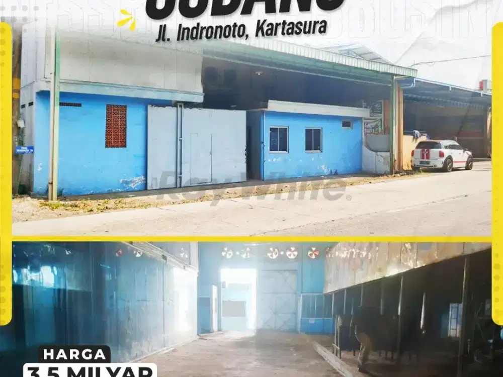 Di Jual Sewakan Gudang DI Jl. Indronoto, Kartasura