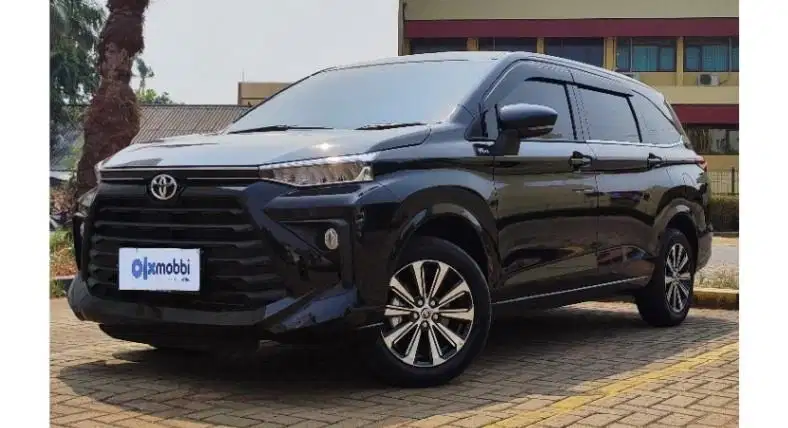 TDP 10JT, Garansi Mesin 1th Toyota Avanza 1.5 G Bensin-MT Hitam 2023