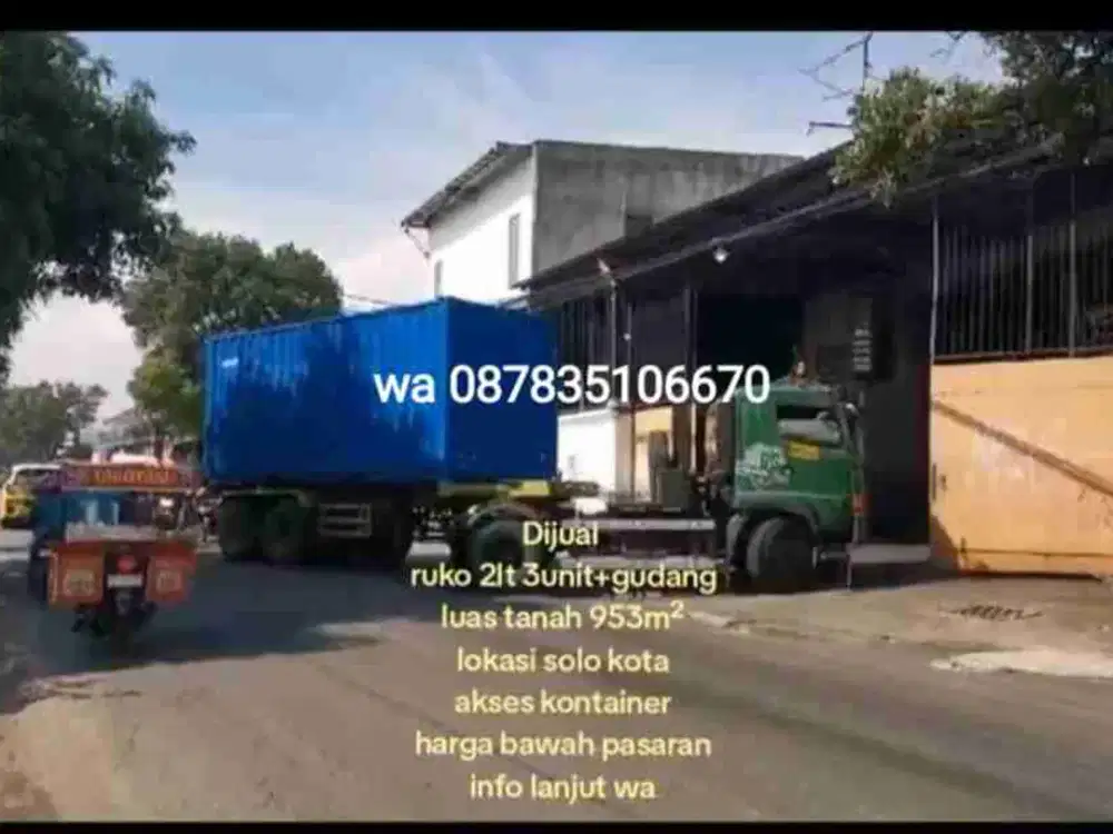 Dijual cepat MURAH gudang solo kota